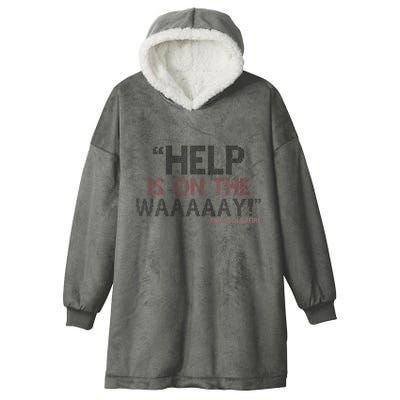 Help Is On The Waaaaay! Mrs. Doubtfire Hooded Wearable Blanket