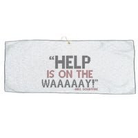 Help Is On The Waaaaay! Mrs. Doubtfire Large Microfiber Waffle Golf Towel