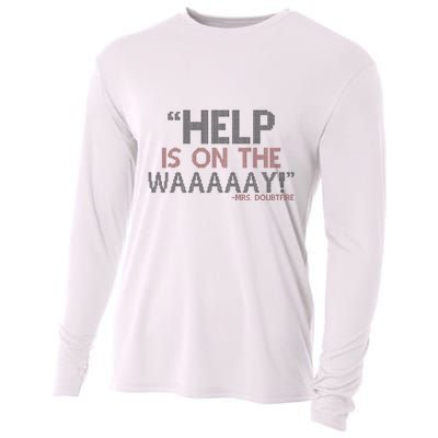 Help Is On The Waaaaay! Mrs. Doubtfire Cooling Performance Long Sleeve Crew