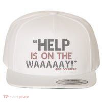 Help Is On The Waaaaay! Mrs. Doubtfire Wool Snapback Cap