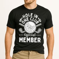 Hole In One Club Golfing Design For Golfer Golf Cooling Performance Crew T-Shirt