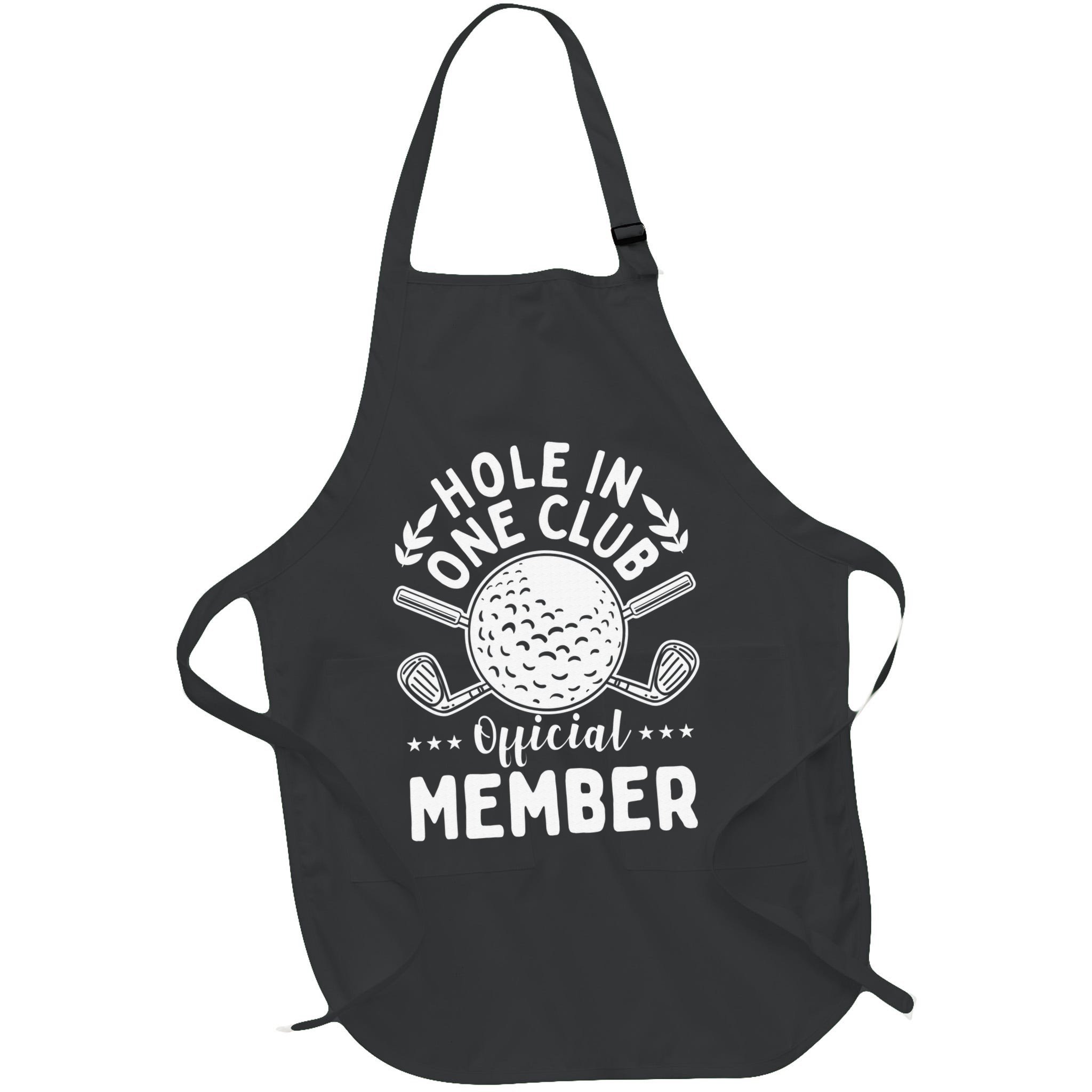 Hole In One Club Golfing Design For Golfer Golf Apron