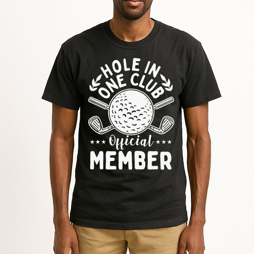 Hole In One Club Golfing Design For Golfer Golf Tall T-Shirt