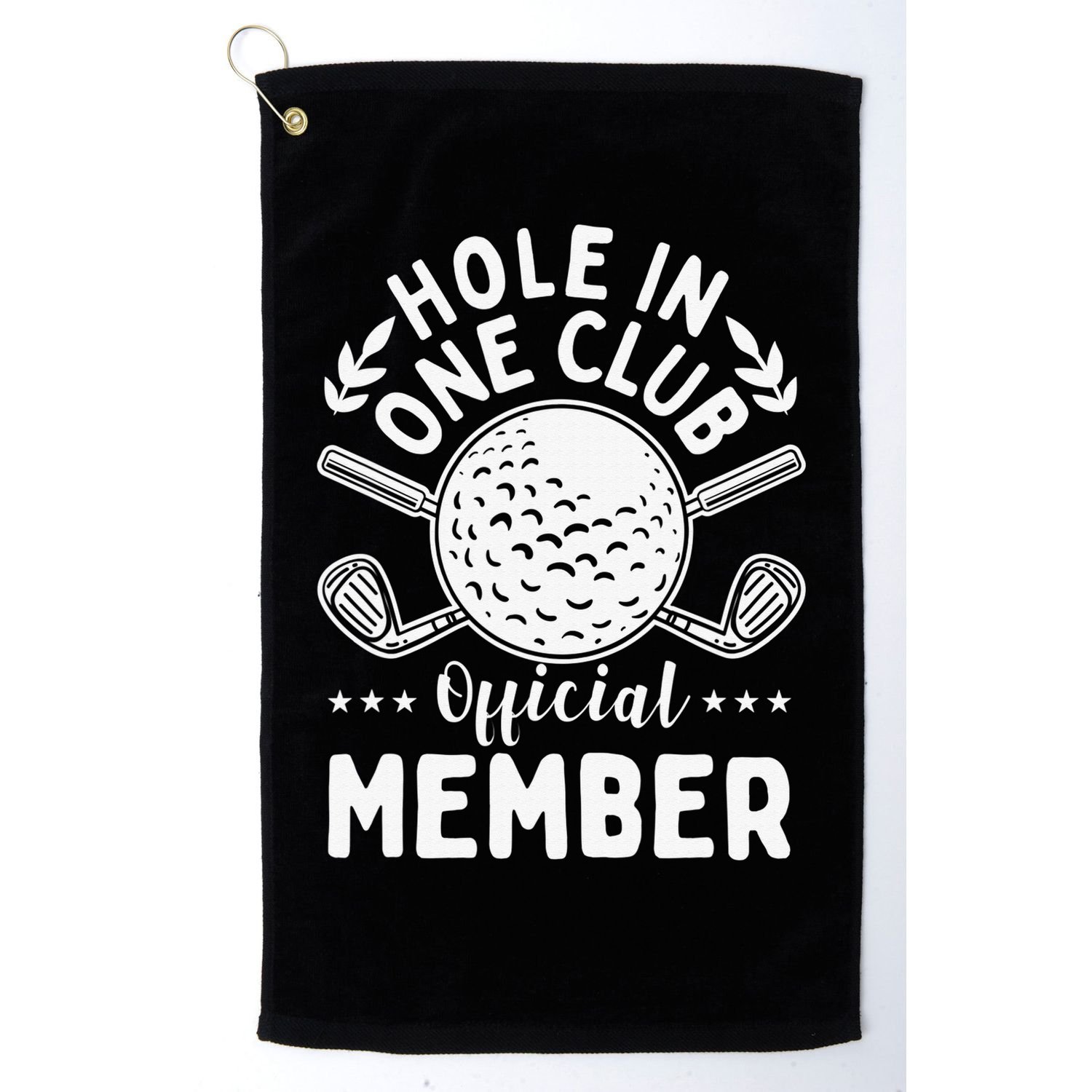 Hole In One Club Golfing Design For Golfer Golf Golf Towel