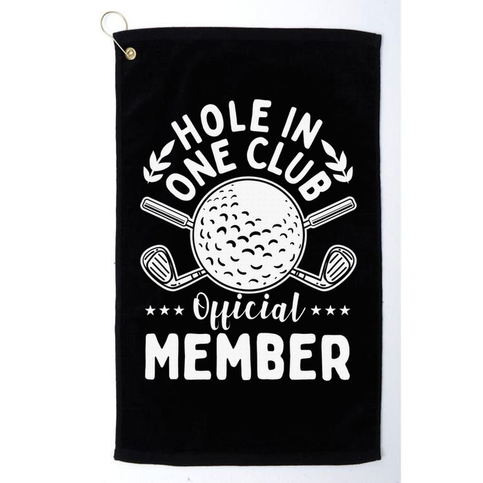 Hole In One Club Golfing Design For Golfer Golf Golf Towel