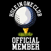 Hole In One Club Golfing Design For Golfer Golf Doggie Tank