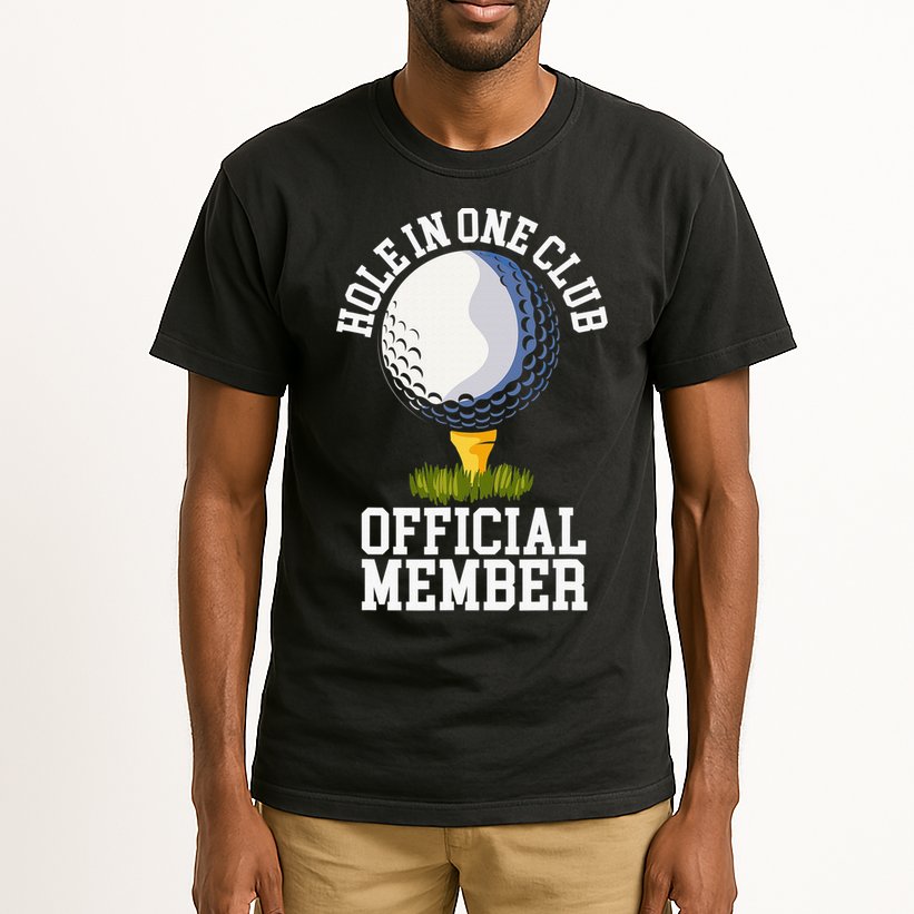 Hole In One Club Golfing Design For Golfer Golf Tall T-Shirt