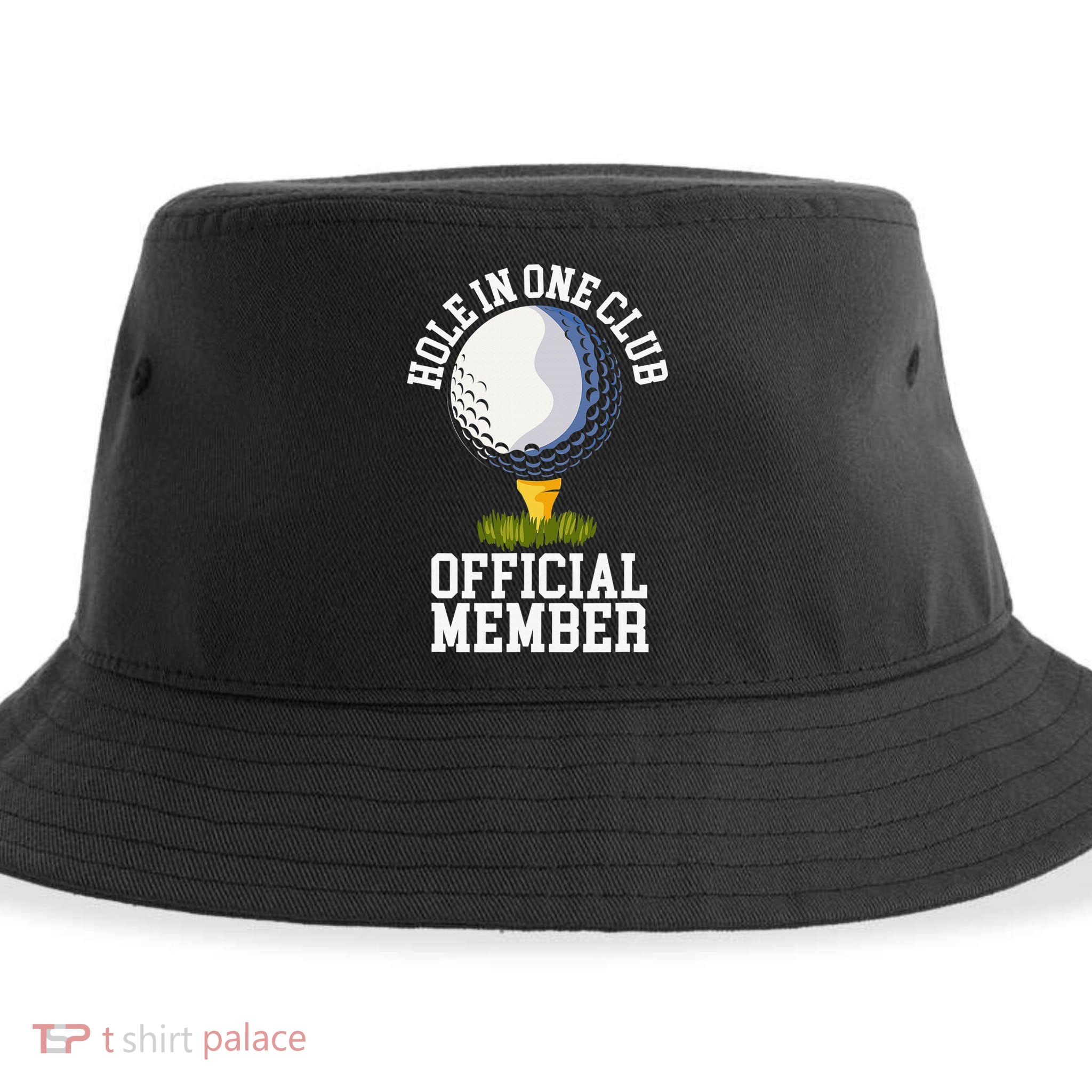 Hole In One Club Golfing Design For Golfer Golf Sustainable Bucket Hat
