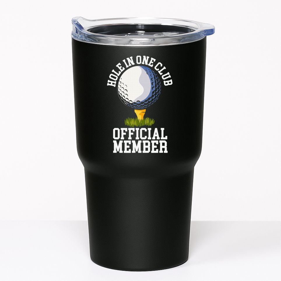 Hole In One Club Golfing Design For Golfer Golf Tumbler