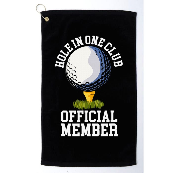 Hole In One Club Golfing Design For Golfer Golf Golf Towel