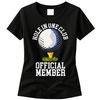 Hole In One Club Golfing Design For Golfer Golf Womens T-Shirt
