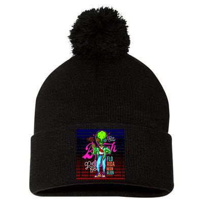 Hip Alien Pom Pom 12in Knit Beanie