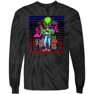 Hip Alien Tie-Dye Long Sleeve Shirt