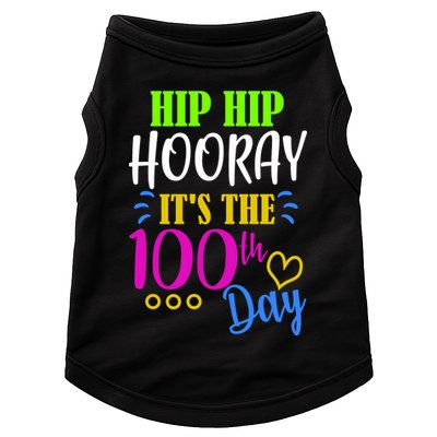 HIP HIP Hooray Its The 100th Day Of School  Doggie Tank