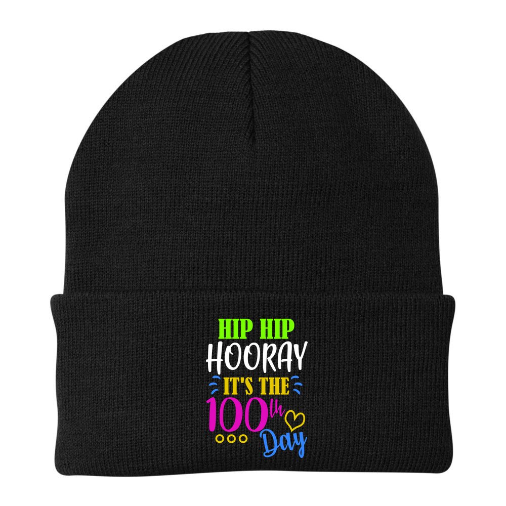 HIP HIP Hooray Its The 100th Day Of School  Beanie