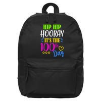 HIP HIP Hooray Its The 100th Day Of School  16 in Basic Backpack