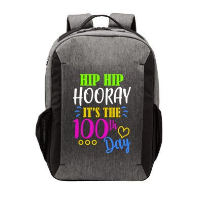 HIP HIP Hooray Its The 100th Day Of School  Vector Backpack