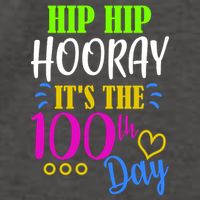 HIP HIP Hooray Its The 100th Day Of School  Vector Backpack