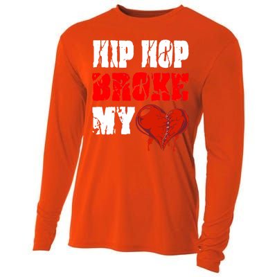 Hip Hop Broke My Heart Cooling Performance Long Sleeve Crew