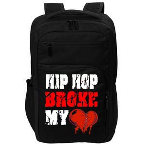 Hip Hop Broke My Heart Impact Tech Backpack