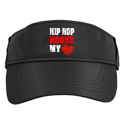Hip Hop Broke My Heart Adult Drive Performance Visor
