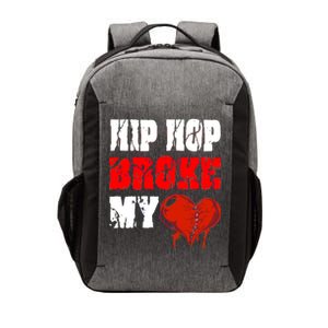 Hip Hop Broke My Heart Vector Backpack