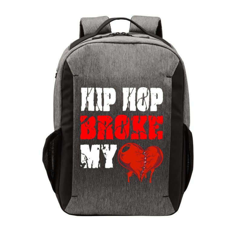 Hip Hop Broke My Heart Vector Backpack