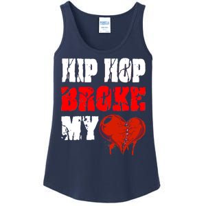 Hip Hop Broke My Heart Ladies Essential Tank