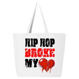 Hip Hop Broke My Heart 25L Jumbo Tote