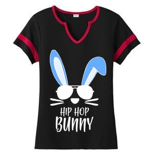 Hip Hop Bunny Ladies Halftime Notch Neck Tee