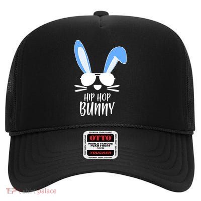 Hip Hop Bunny High Crown Mesh Back Trucker Hat