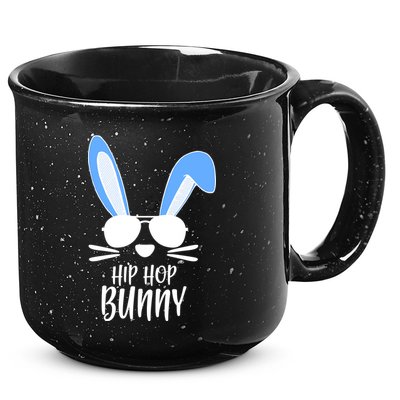 Hip Hop Bunny 15oz Campfire Ceramic Mug