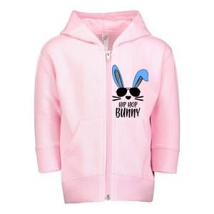 Hip Hop Bunny Toddler Zip Fleece Hoodie