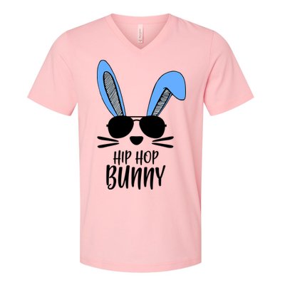 Hip Hop Bunny V-Neck T-Shirt