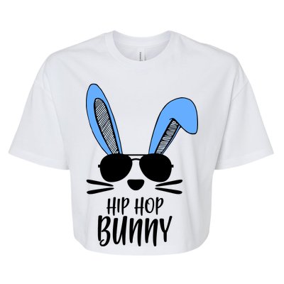 Hip Hop Bunny Bella+Canvas Jersey Crop Tee