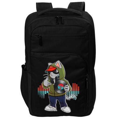 Hip Hop DJ Cat Catnip Records Impact Tech Backpack