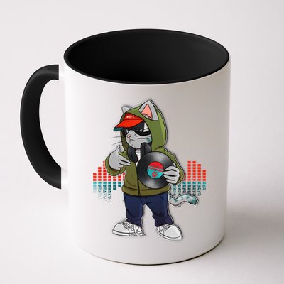Hip Hop DJ Cat Catnip Records Mug