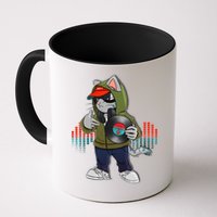 Hip Hop DJ Cat Catnip Records Mug