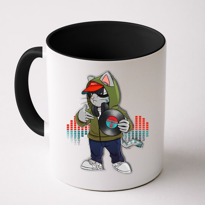 Hip Hop DJ Cat Catnip Records Mug