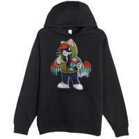Hip Hop DJ Cat Catnip Records Premium Pullover Hoodie