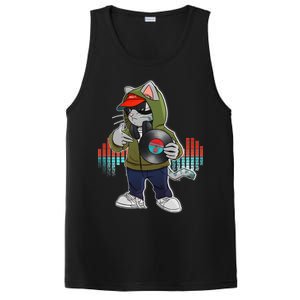 Hip Hop DJ Cat Catnip Records PosiCharge Competitor Tank