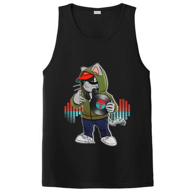 Hip Hop DJ Cat Catnip Records PosiCharge Competitor Tank