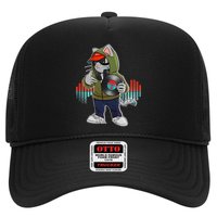 Hip Hop DJ Cat Catnip Records Trucker Hat