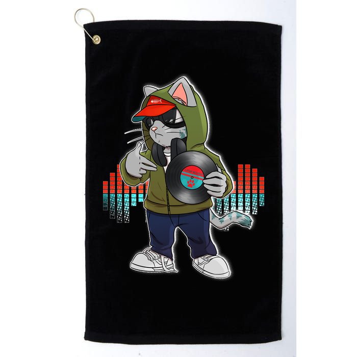 Hip Hop DJ Cat Catnip Records Golf Towel