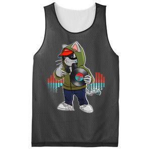 Hip Hop DJ Cat Catnip Records Mesh Reversible Basketball Jersey Tank