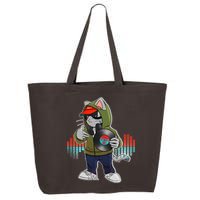 Hip Hop DJ Cat Catnip Records 25L Jumbo Tote