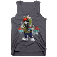 Hip Hop DJ Cat Catnip Records Tank Top