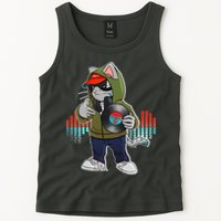 Hip Hop DJ Cat Catnip Records Tank Top