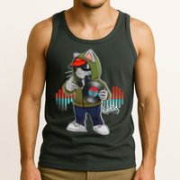 Hip Hop DJ Cat Catnip Records Tank Top