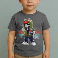 Hip Hop DJ Cat Catnip Records Toddler T-Shirt